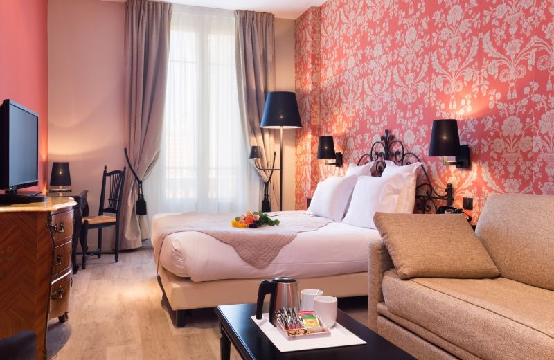 Hotel Le Grimaldi - Deluxe Zimmer